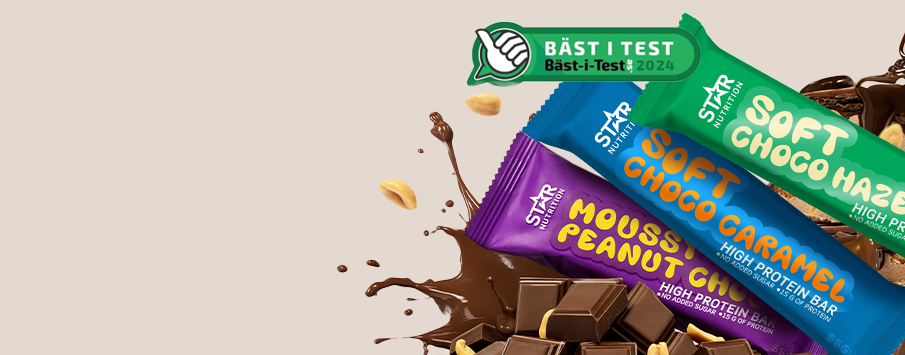 Star Nutrition Soft Proteinbar. . Uusi maku - Soft Choco Hazelnut